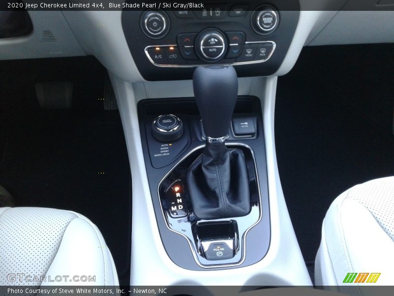 Blue Shade Pearl / Ski Gray/Black 2020 Jeep Cherokee Limited 4x4