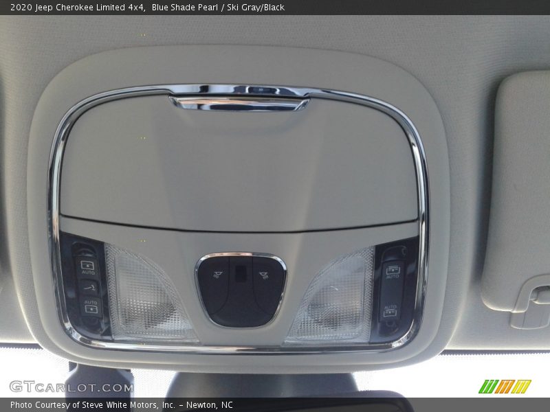 Blue Shade Pearl / Ski Gray/Black 2020 Jeep Cherokee Limited 4x4