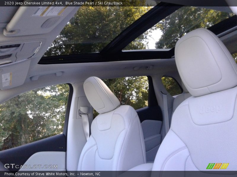 Blue Shade Pearl / Ski Gray/Black 2020 Jeep Cherokee Limited 4x4