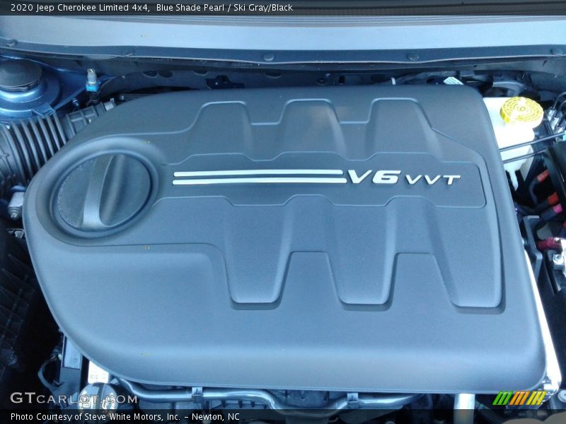 Blue Shade Pearl / Ski Gray/Black 2020 Jeep Cherokee Limited 4x4