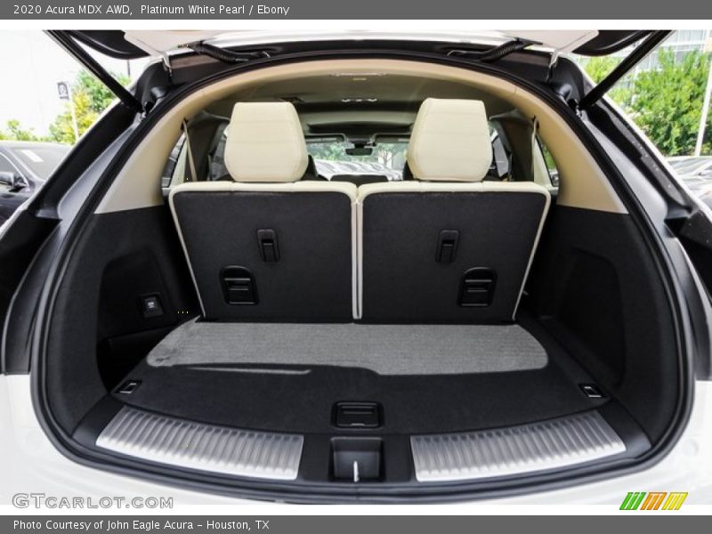 Platinum White Pearl / Ebony 2020 Acura MDX AWD