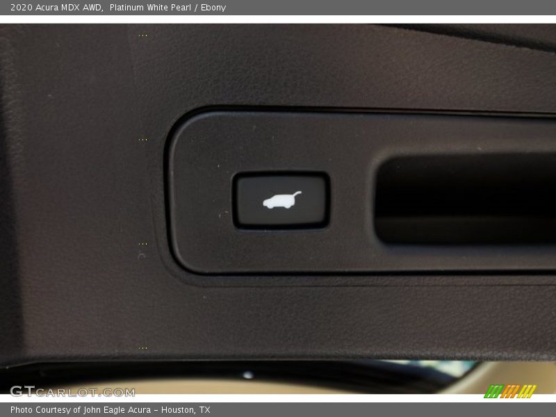 Platinum White Pearl / Ebony 2020 Acura MDX AWD