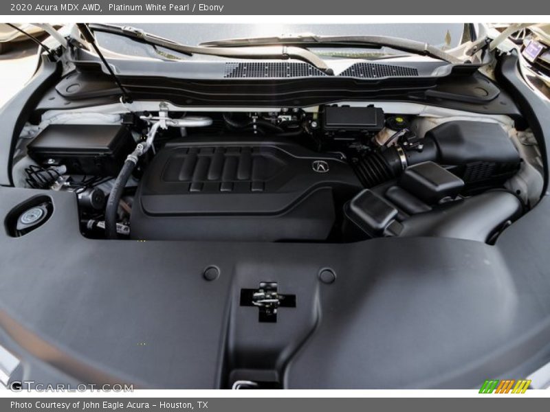 Platinum White Pearl / Ebony 2020 Acura MDX AWD