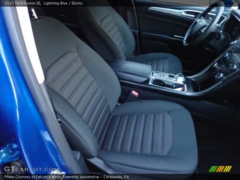 Lightning Blue / Ebony 2017 Ford Fusion SE
