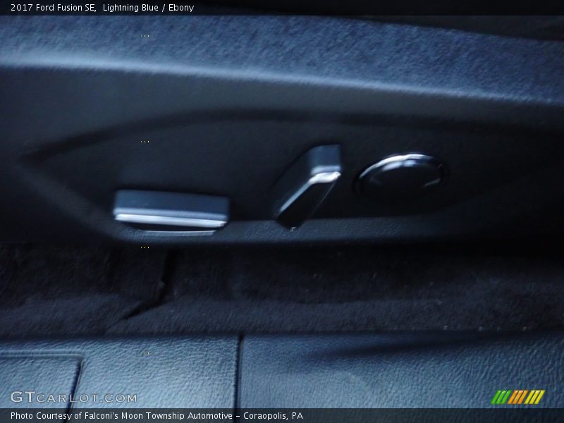 Lightning Blue / Ebony 2017 Ford Fusion SE