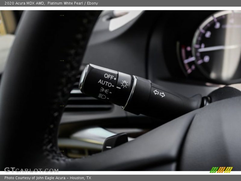Platinum White Pearl / Ebony 2020 Acura MDX AWD