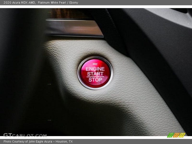 Platinum White Pearl / Ebony 2020 Acura MDX AWD