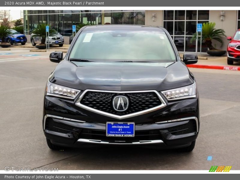 Majestic Black Pearl / Parchment 2020 Acura MDX AWD