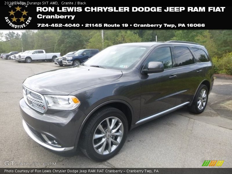 Granite / Black 2019 Dodge Durango SXT AWD