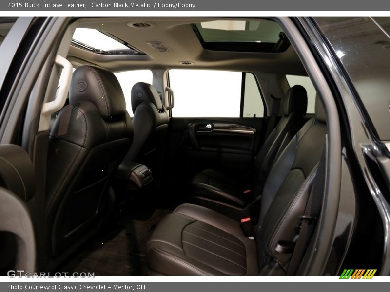 Carbon Black Metallic / Ebony/Ebony 2015 Buick Enclave Leather