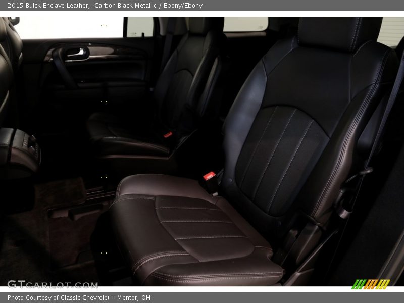 Carbon Black Metallic / Ebony/Ebony 2015 Buick Enclave Leather