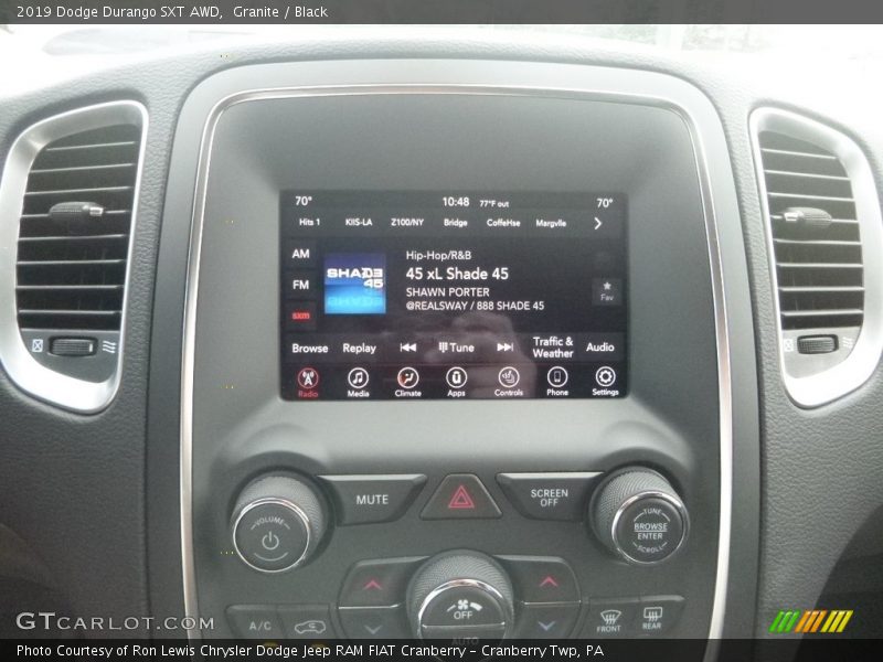 Granite / Black 2019 Dodge Durango SXT AWD