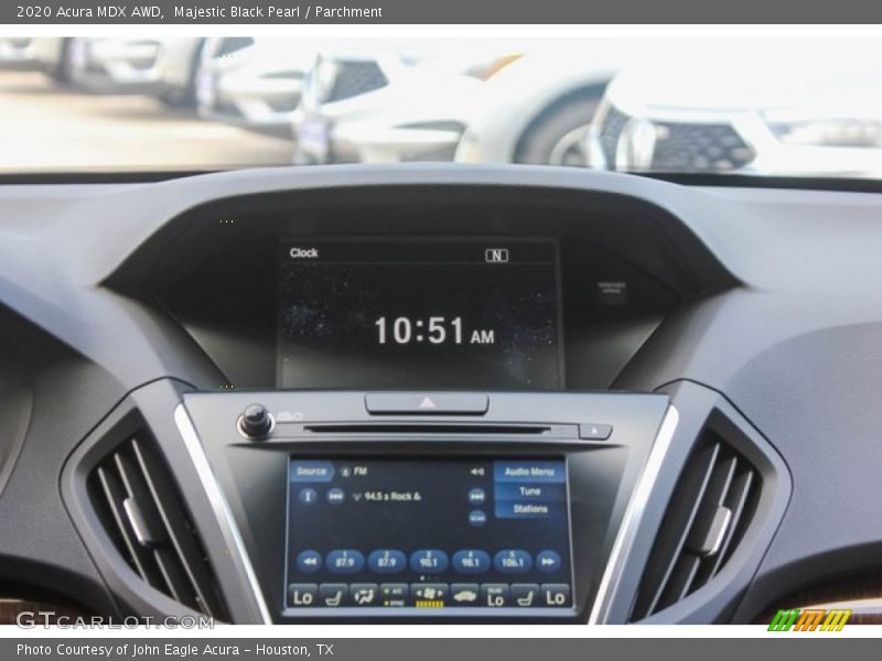Controls of 2020 MDX AWD