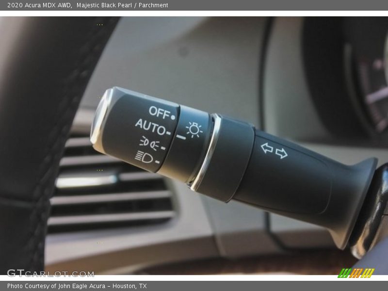 Controls of 2020 MDX AWD