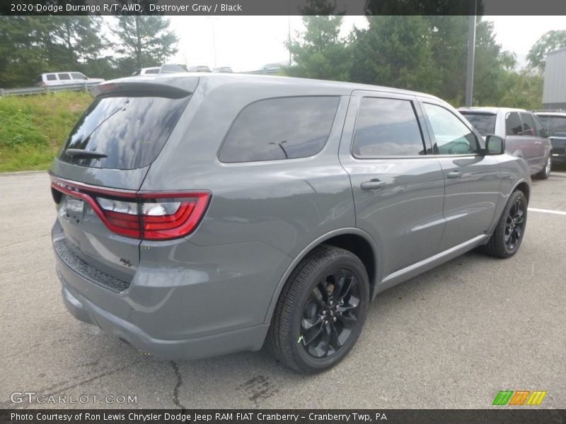 Destroyer Gray / Black 2020 Dodge Durango R/T AWD