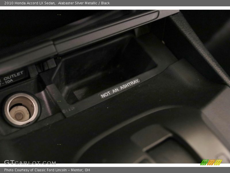 Alabaster Silver Metallic / Black 2010 Honda Accord LX Sedan