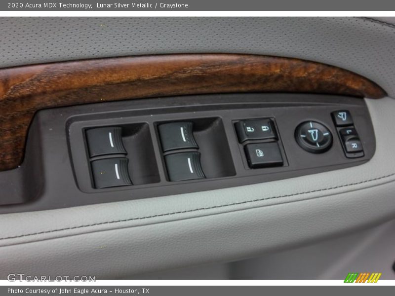Lunar Silver Metallic / Graystone 2020 Acura MDX Technology