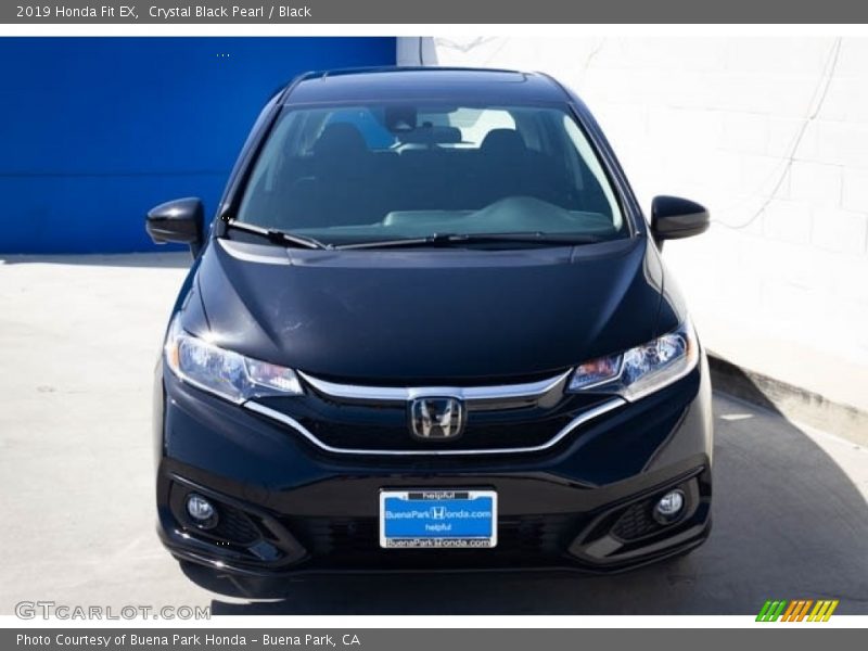 Crystal Black Pearl / Black 2019 Honda Fit EX