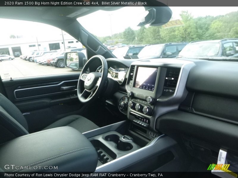 Billet Silver Metallic / Black 2020 Ram 1500 Big Horn Night Edition Crew Cab 4x4