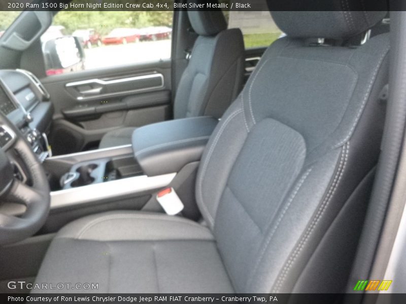 Billet Silver Metallic / Black 2020 Ram 1500 Big Horn Night Edition Crew Cab 4x4