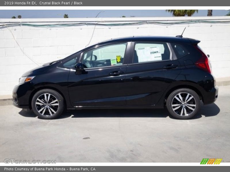 Crystal Black Pearl / Black 2019 Honda Fit EX