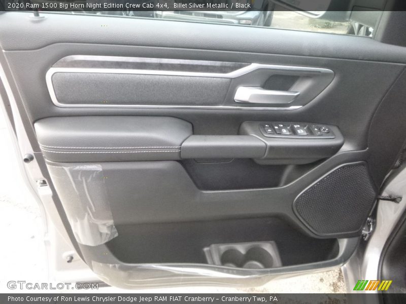 Billet Silver Metallic / Black 2020 Ram 1500 Big Horn Night Edition Crew Cab 4x4