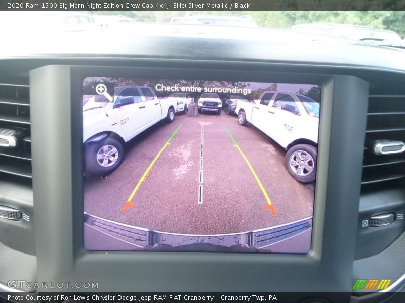 Billet Silver Metallic / Black 2020 Ram 1500 Big Horn Night Edition Crew Cab 4x4