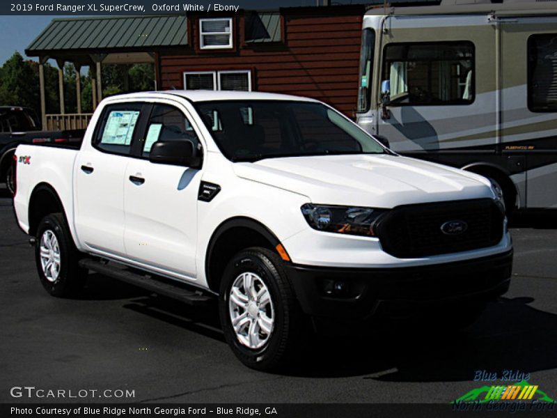 Oxford White / Ebony 2019 Ford Ranger XL SuperCrew
