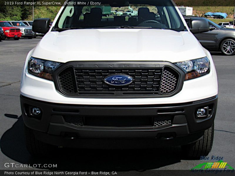 Oxford White / Ebony 2019 Ford Ranger XL SuperCrew