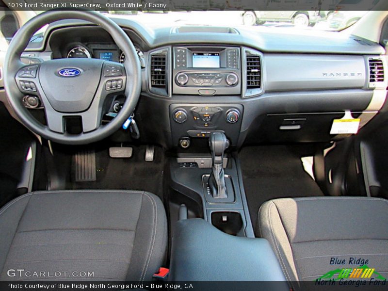 Oxford White / Ebony 2019 Ford Ranger XL SuperCrew