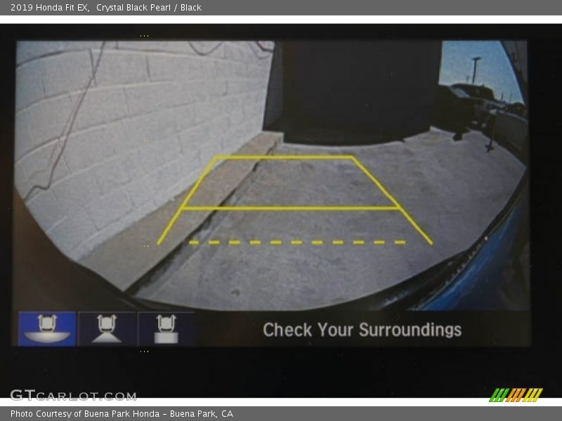 Crystal Black Pearl / Black 2019 Honda Fit EX
