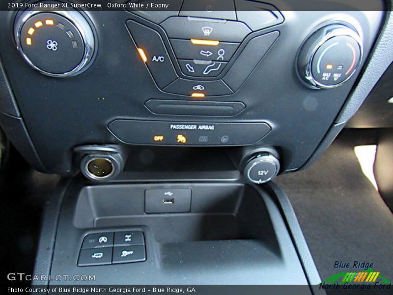 Oxford White / Ebony 2019 Ford Ranger XL SuperCrew