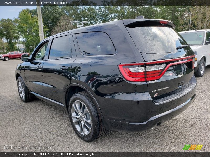 DB Black / Black 2020 Dodge Durango GT AWD