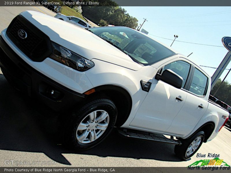 Oxford White / Ebony 2019 Ford Ranger XL SuperCrew