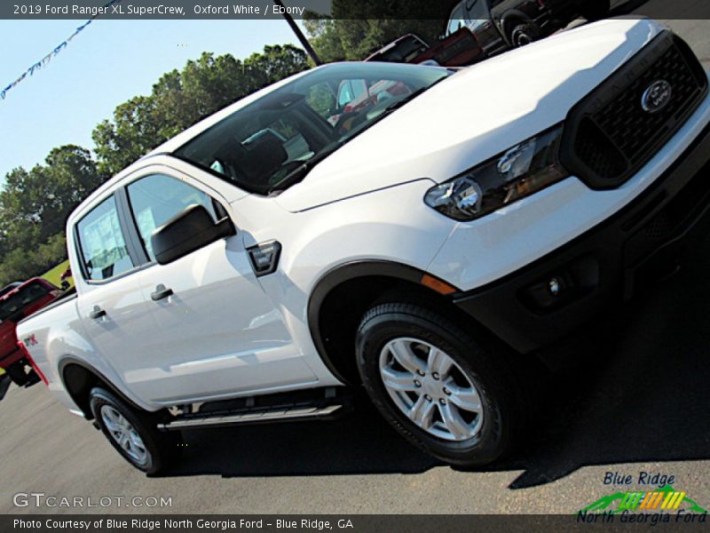 Oxford White / Ebony 2019 Ford Ranger XL SuperCrew