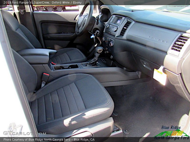 Oxford White / Ebony 2019 Ford Ranger XL SuperCrew