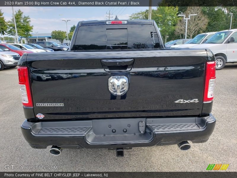 Diamond Black Crystal Pearl / Black 2020 Ram 1500 Big Horn Crew Cab 4x4