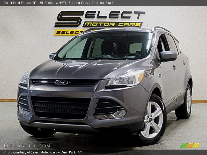 Sterling Gray / Charcoal Black 2014 Ford Escape SE 1.6L EcoBoost 4WD