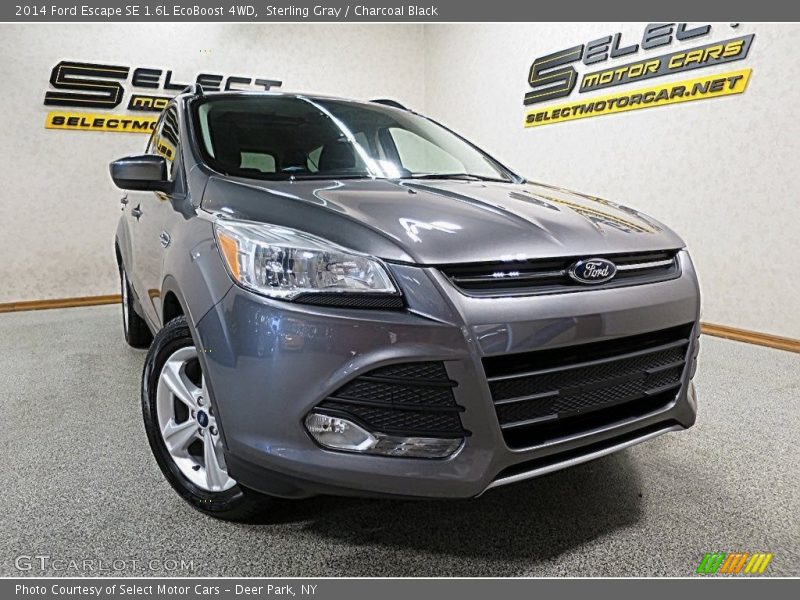 Sterling Gray / Charcoal Black 2014 Ford Escape SE 1.6L EcoBoost 4WD