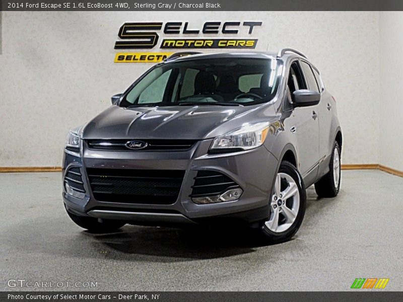 Sterling Gray / Charcoal Black 2014 Ford Escape SE 1.6L EcoBoost 4WD