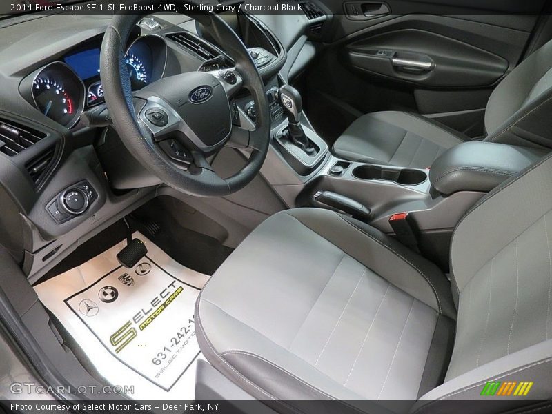 Sterling Gray / Charcoal Black 2014 Ford Escape SE 1.6L EcoBoost 4WD