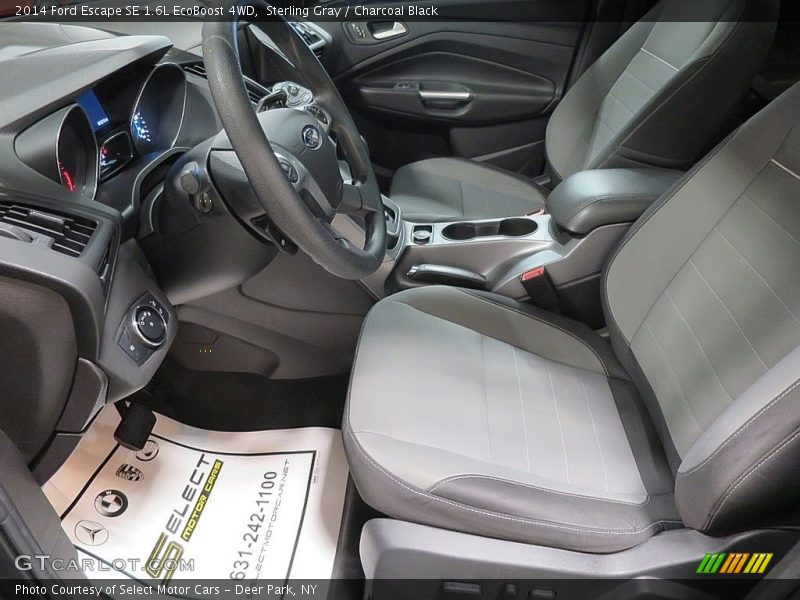 Sterling Gray / Charcoal Black 2014 Ford Escape SE 1.6L EcoBoost 4WD