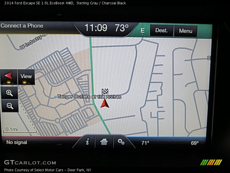 Sterling Gray / Charcoal Black 2014 Ford Escape SE 1.6L EcoBoost 4WD