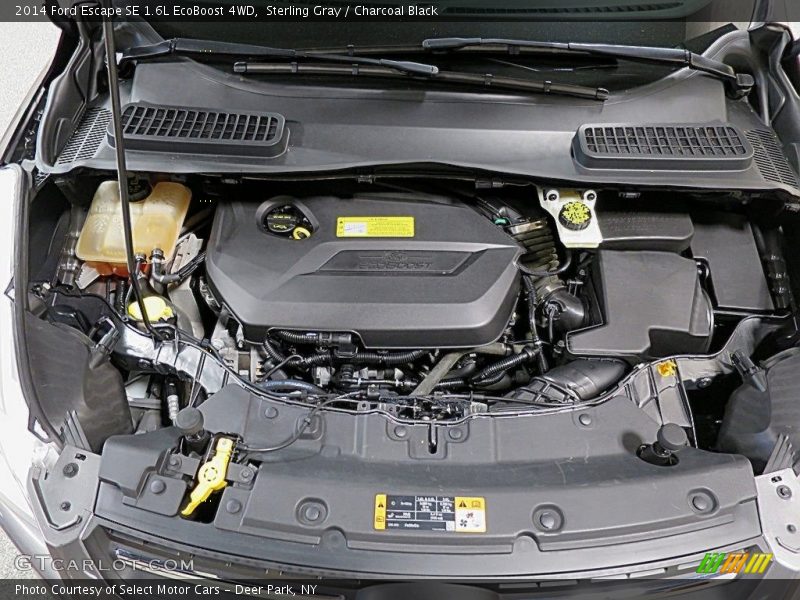 Sterling Gray / Charcoal Black 2014 Ford Escape SE 1.6L EcoBoost 4WD