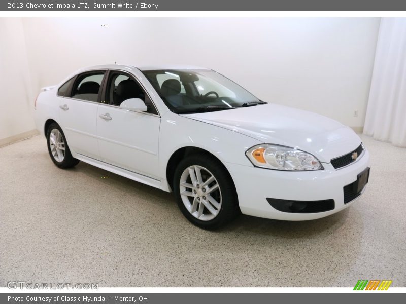 Summit White / Ebony 2013 Chevrolet Impala LTZ