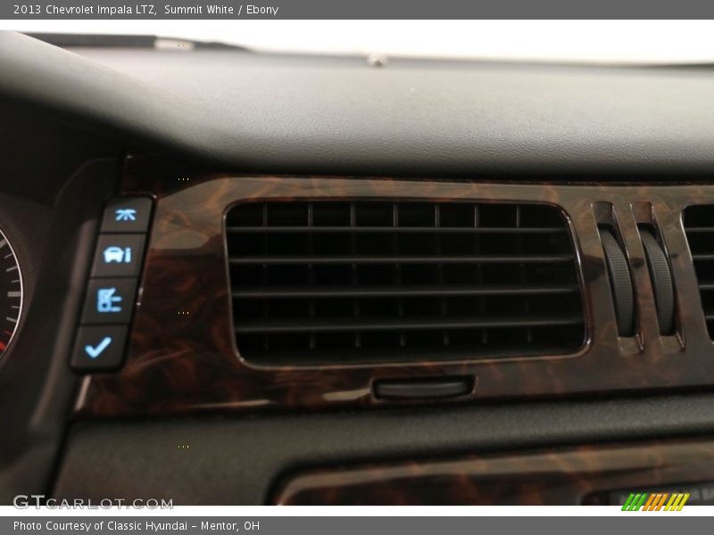 Summit White / Ebony 2013 Chevrolet Impala LTZ