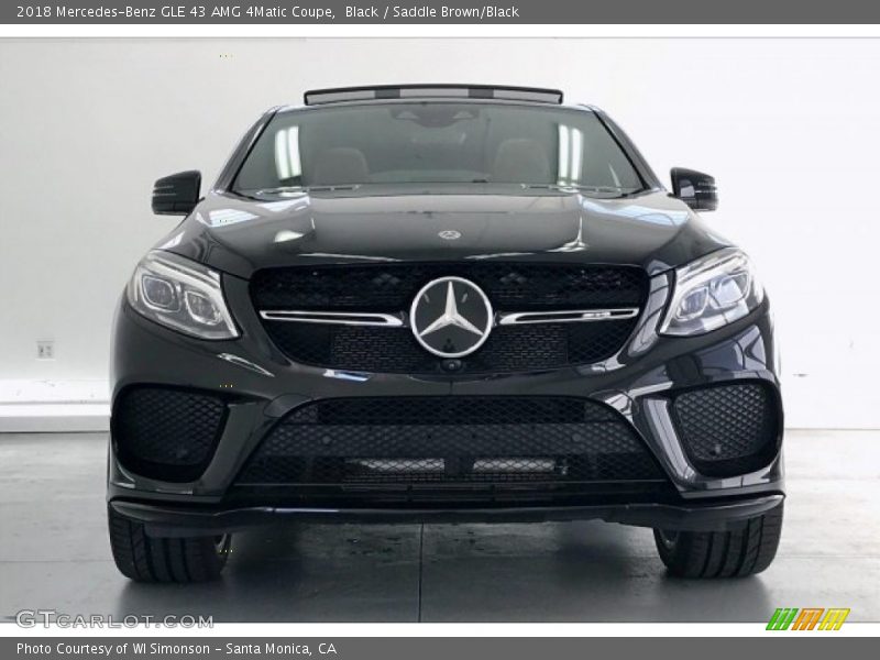 Black / Saddle Brown/Black 2018 Mercedes-Benz GLE 43 AMG 4Matic Coupe