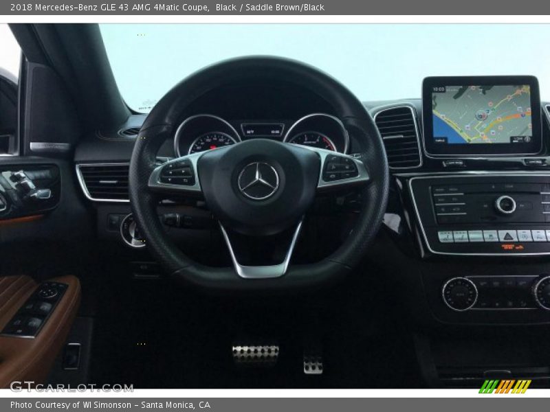 Black / Saddle Brown/Black 2018 Mercedes-Benz GLE 43 AMG 4Matic Coupe