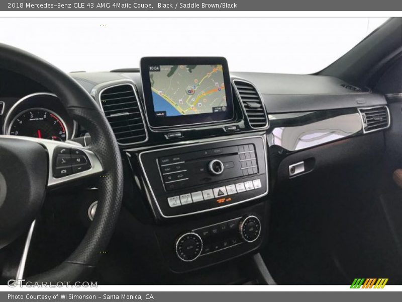 Controls of 2018 GLE 43 AMG 4Matic Coupe