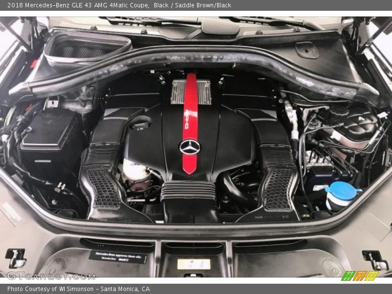  2018 GLE 43 AMG 4Matic Coupe Engine - 3.0 Liter AMG DI biturbo DOHC 24-Valve VVT V6